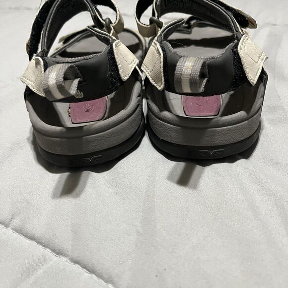 Teva Numa Womens Sports Sandals Size 7 Anatomic Footbed Smoc Pad Gray 4293 - Picture 5 of 9